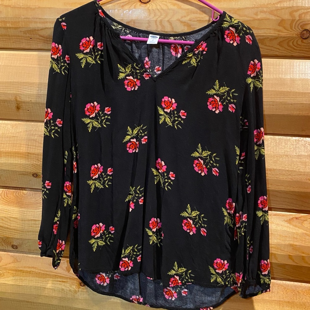 Old Navy floral blouse